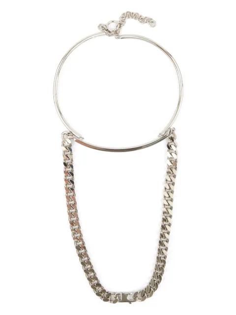mixed chain necklace by MM6 MAISON MARGIELA