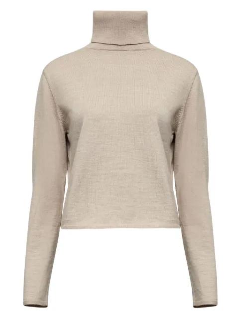mock-neck long-sleeve top by MM6 MAISON MARGIELA