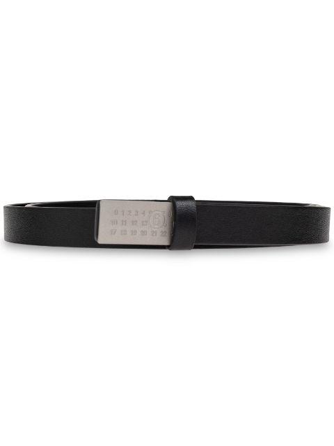 numbers-motif belt by MM6 MAISON MARGIELA