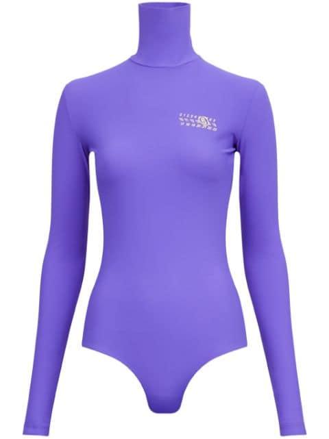 numbers-motif bodysuit by MM6 MAISON MARGIELA