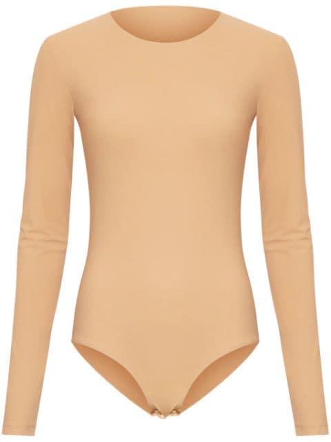 numbers-motif bodysuit by MM6 MAISON MARGIELA