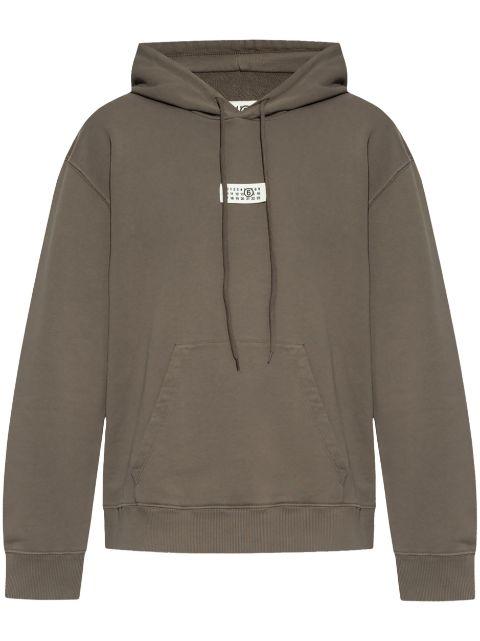numbers motif hoodie by MM6 MAISON MARGIELA