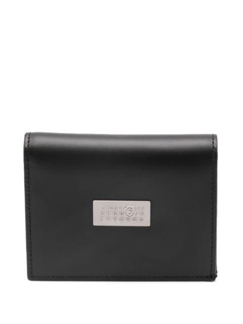 numbers-motif leather wallet by MM6 MAISON MARGIELA