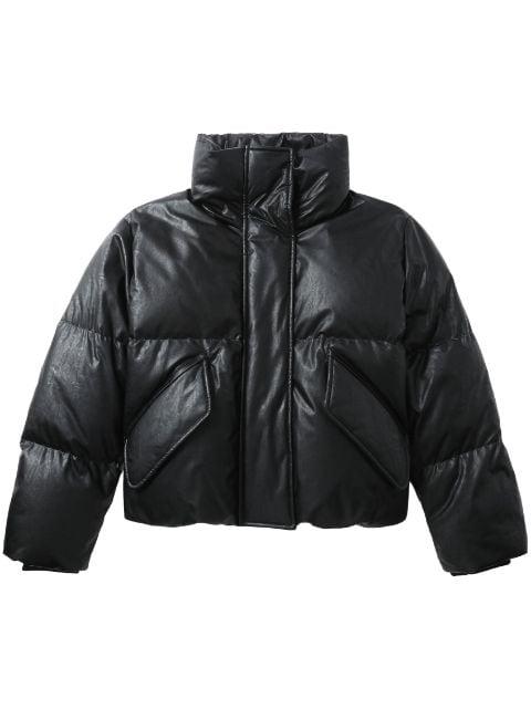 numbers-motif padded jacket by MM6 MAISON MARGIELA