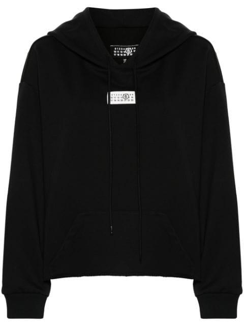 numbers-patch hoodie by MM6 MAISON MARGIELA