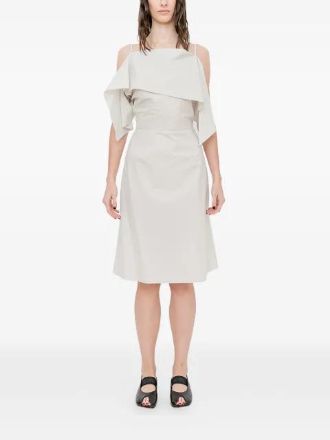 open-shoulder mini dress by MM6 MAISON MARGIELA