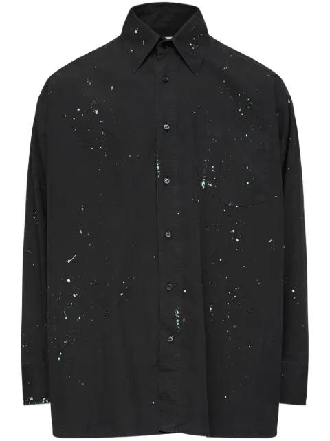 paint-splatter shirt by MM6 MAISON MARGIELA