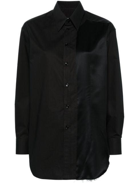 panelled cotton shirt by MM6 MAISON MARGIELA