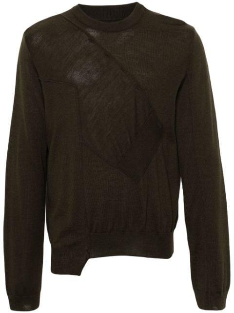 panelled sweater by MM6 MAISON MARGIELA