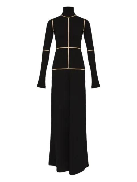 panelled turtleneck dress by MM6 MAISON MARGIELA