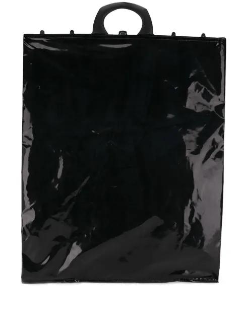 patent tote bag by MM6 MAISON MARGIELA