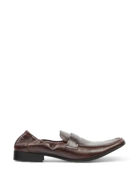 penny strap leather loafers by MM6 MAISON MARGIELA