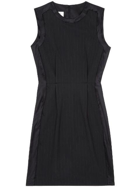 pinstriped sleeveless minidress by MM6 MAISON MARGIELA