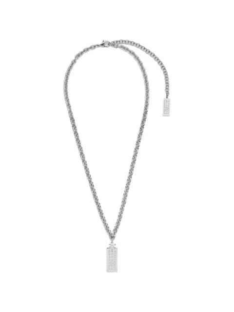 plaque necklace by MM6 MAISON MARGIELA