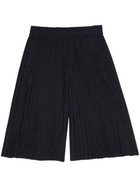 pleated knee-length shorts by MM6 MAISON MARGIELA
