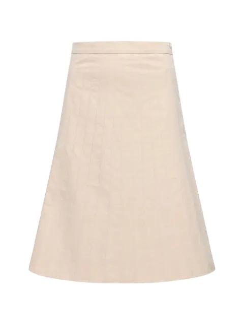 pleated poplin skirt by MM6 MAISON MARGIELA