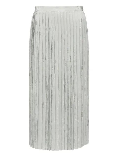 pleated straight skirt by MM6 MAISON MARGIELA