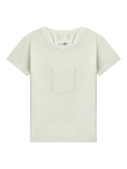 pocket-detail T-shirt by MM6 MAISON MARGIELA