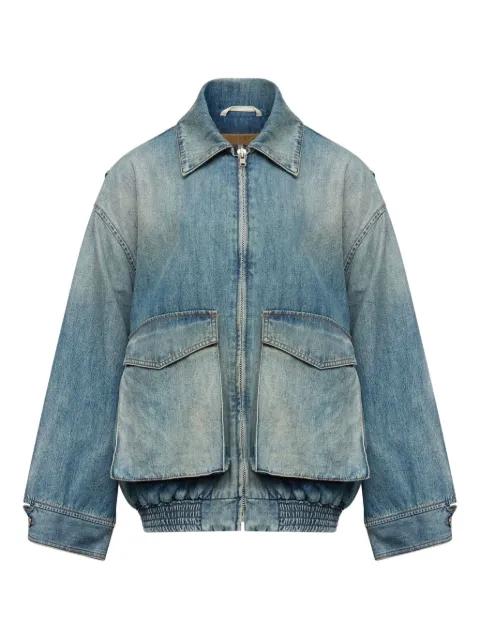 pocket zip denim jacket by MM6 MAISON MARGIELA