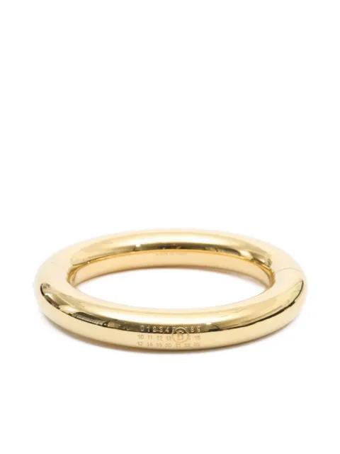 polished-finish bangle by MM6 MAISON MARGIELA