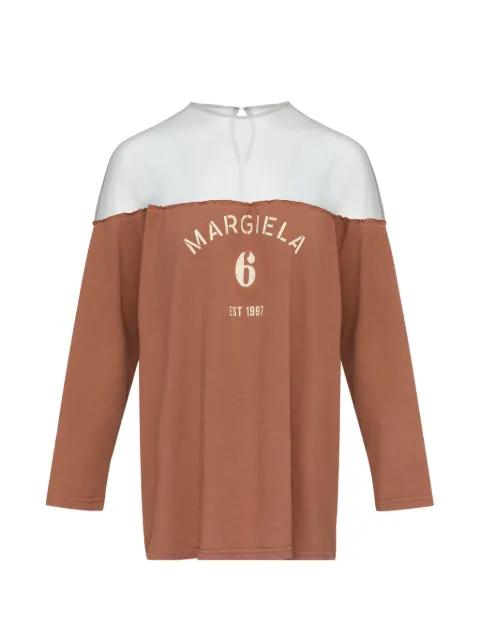 printed T-shirt by MM6 MAISON MARGIELA