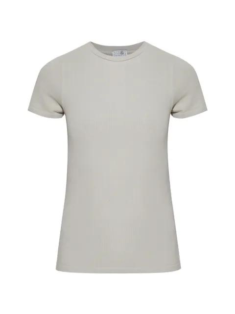 ribbed T-shirt by MM6 MAISON MARGIELA