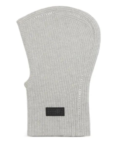 ribbed balaclava by MM6 MAISON MARGIELA