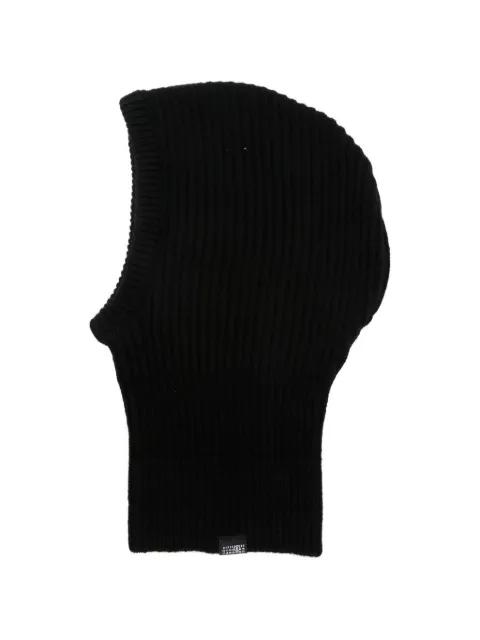 ribbed-knit balaclava by MM6 MAISON MARGIELA