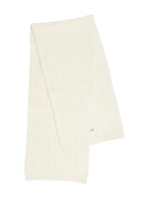 ribbed-knit scarf by MM6 MAISON MARGIELA