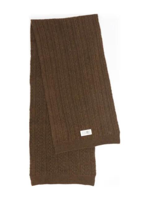 ribbed scarf by MM6 MAISON MARGIELA