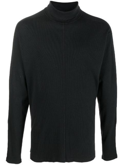roll neck ribbed-knit jumper by MM6 MAISON MARGIELA