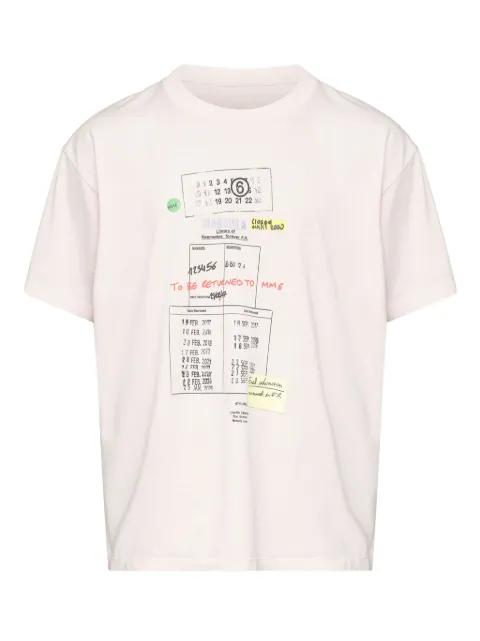 round-neck T-shirt by MM6 MAISON MARGIELA