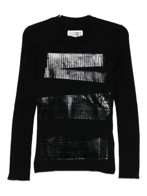 round-neck sweater by MM6 MAISON MARGIELA