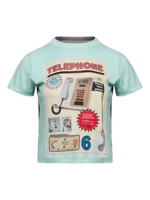 roundneck graphic sweatshirt by MM6 MAISON MARGIELA
