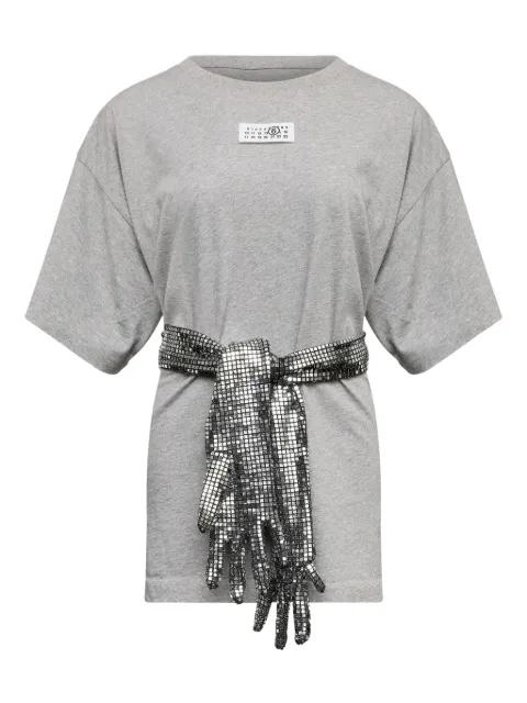 roundneck label T-shirt by MM6 MAISON MARGIELA