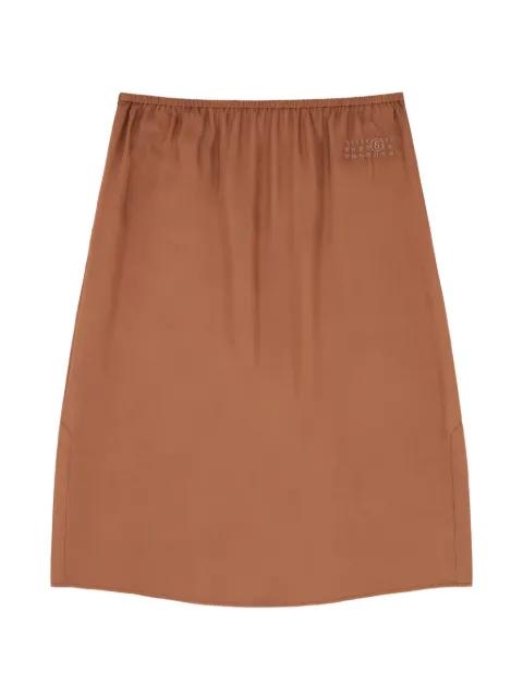 satin midi skirt by MM6 MAISON MARGIELA