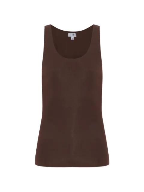 scoop-neck tank top by MM6 MAISON MARGIELA