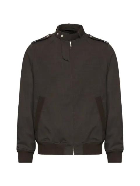 shoulder-details zip-up jacket by MM6 MAISON MARGIELA