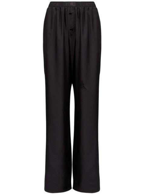 silk trousers by MM6 MAISON MARGIELA