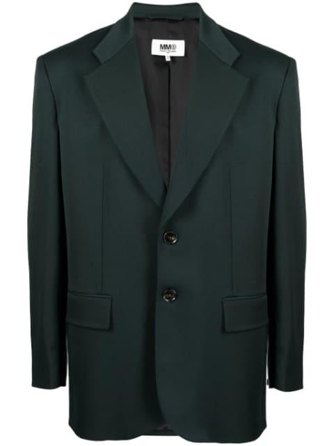 single-breasted blazer by MM6 MAISON MARGIELA