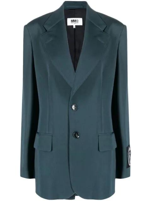 single-breasted blazer by MM6 MAISON MARGIELA