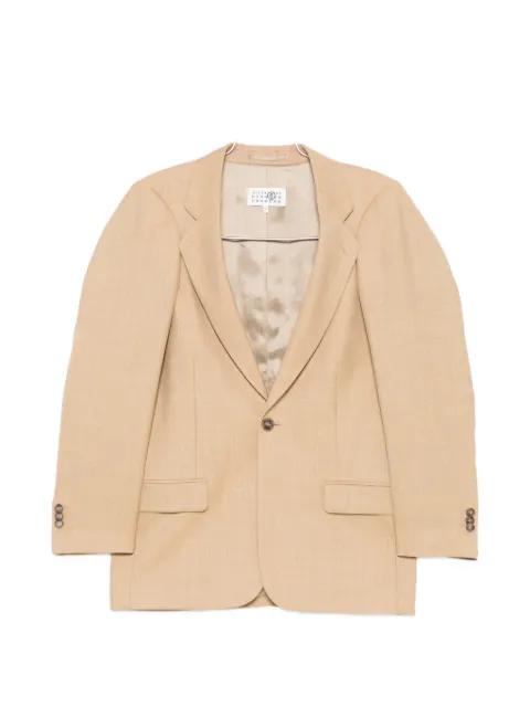 single-breasted blazer by MM6 MAISON MARGIELA
