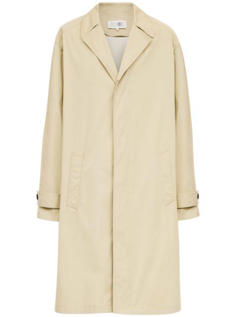 single-breasted coat by MM6 MAISON MARGIELA