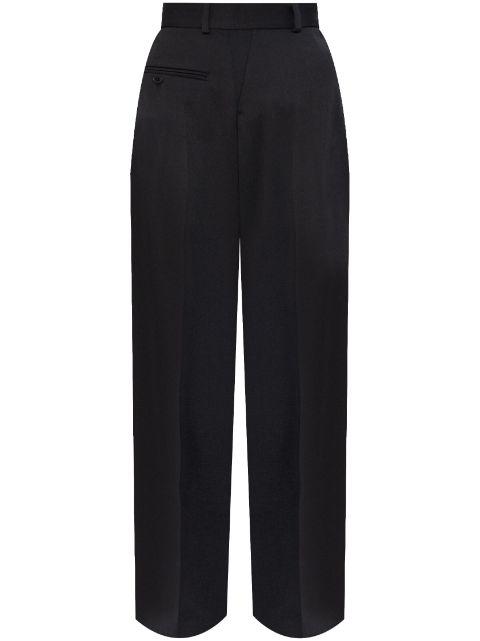single-stitch logo tailored trousers by MM6 MAISON MARGIELA