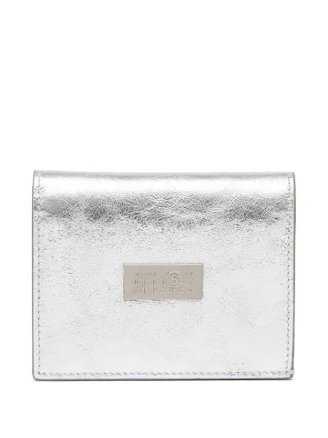 single-stitch logo wallet by MM6 MAISON MARGIELA