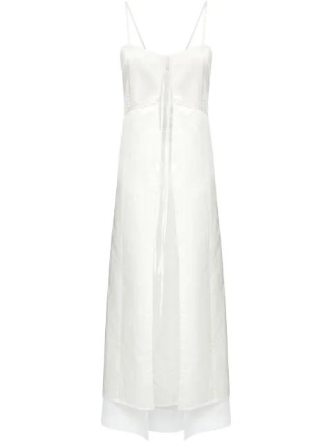sleeveless midi dress by MM6 MAISON MARGIELA