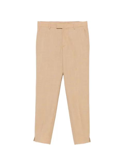 slit-cuff tailored trousers by MM6 MAISON MARGIELA