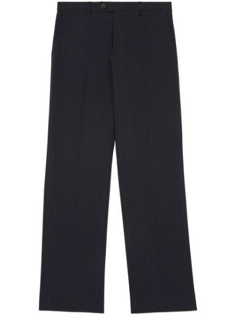 stitch-detail straight-leg trousers by MM6 MAISON MARGIELA