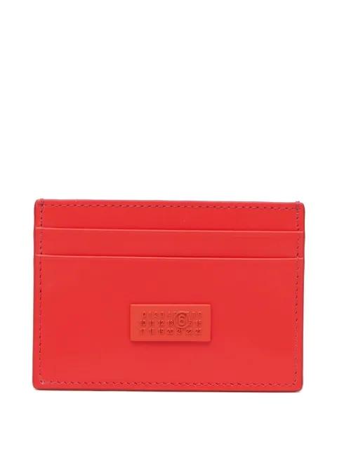 stitched leather cardholder by MM6 MAISON MARGIELA