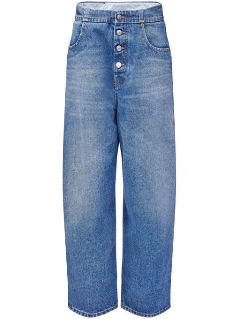 straight-leg jeans by MM6 MAISON MARGIELA